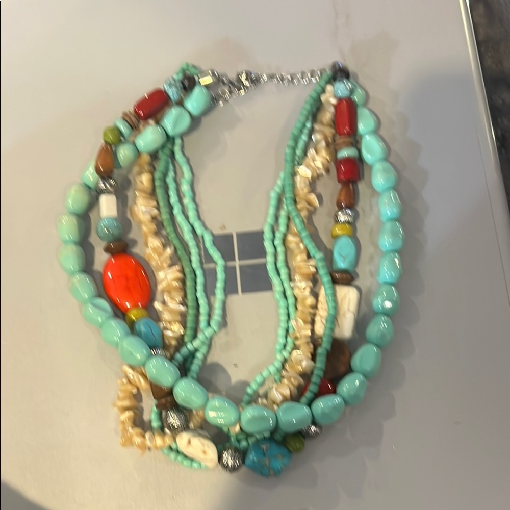 Multicolor Beaded Necklace
